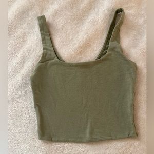 Green Aeropostale crop top